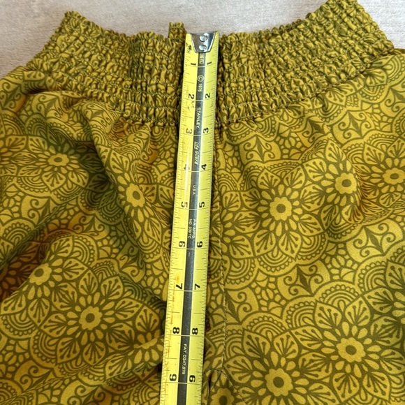 - Prana Wide-Leg Polyester Yellow Pants for Women - Picture 7 of 8